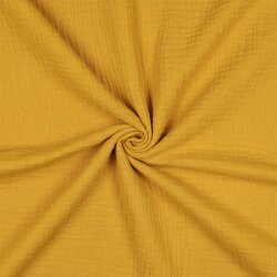 Muslin Uni *Vera* - okrová barva