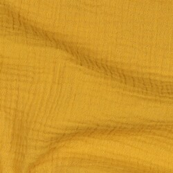Muslin Uni *Vera* - okrová barva