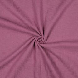 Mousseline Uni *Vera* - oude druif