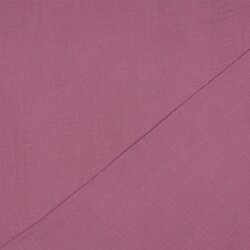 Mousseline unie *Vera* - vieux raisin