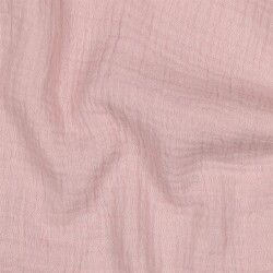 Muslin Uni *Vera* - pudrově růžová