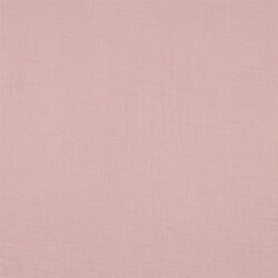 Muslin Uni *Vera* - rosa cipria