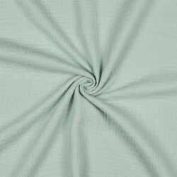 Mousseline Uni *Vera* - licht mint
