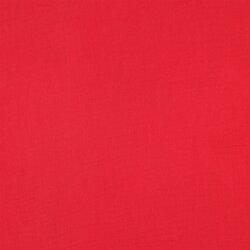 Mousseline unie *Vera* - rouge cerise
