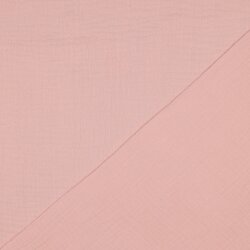 Muselina Uni *Vera* - rosa claro frío