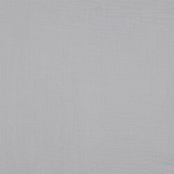 Mousseline unie *Vera* - gris clair