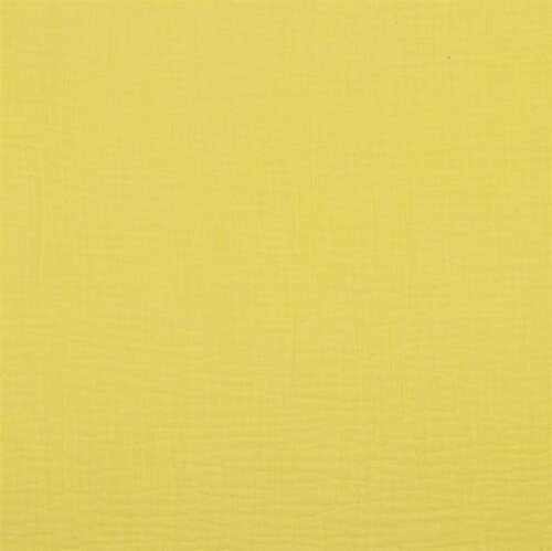 Muslin Uni *Vera* - giallo tenue