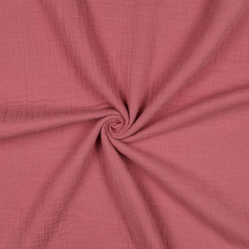 Muslin Uni *Vera* - mauve