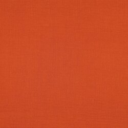 Mousseline unie *Vera* - orange rouille