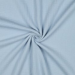 Mousseline Uni *Vera* - babyblauw