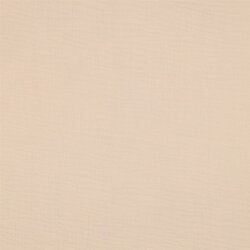 Muslin Uni *Vera* - sabbia chiara