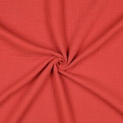 Muslin Uni *Vera* - terakota
