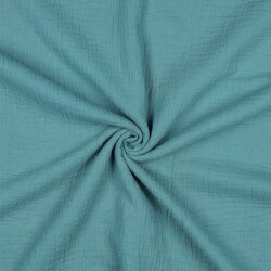 Muslin Uni *Vera* - stínově modrá