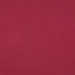 Muslin Uni *Vera* - dark berry
