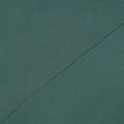Muslin Uni *Vera* - old green