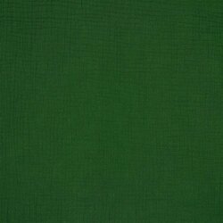 Muslin Uni *Vera* - dark green