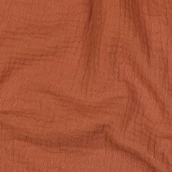 Mousseline Uni *Vera* - cognac