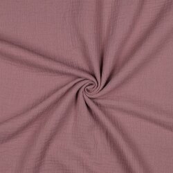 Mousseline *Vera* - licht oud pruim