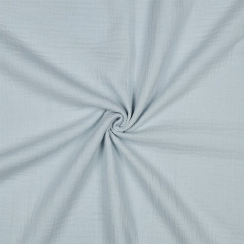 Muslin Uni *Vera* - azzurro