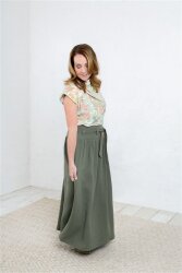 Muslin Uni *Vera* - azzurro