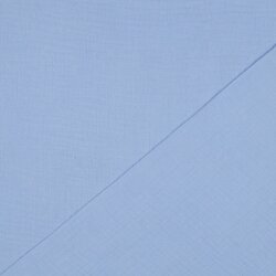 Muslin Uni *Vera* - cold light blue