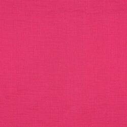 Muslin Uni *Vera* - fuchsiová