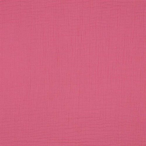 Muslin Uni *Vera* - dark pink