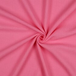 Muslin Uni *Vera* - rosa scuro