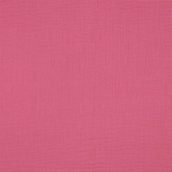 Muslin Uni *Vera* - dark pink