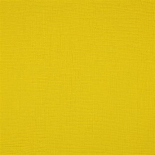 Mousseline unie *Vera* - jaune citron