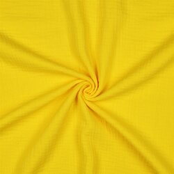 Muslin Uni *Vera* - citronově žlutá