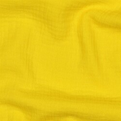 Muslin Uni *Vera* - citronově žlutá