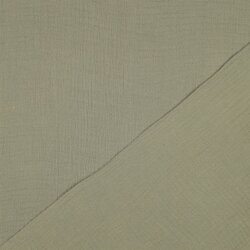 Muslin Uni *Gerda* BIO-Organic - moss green