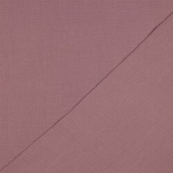 Muslin Uni *Gerda* BIO-Organic - prugna vecchia chiara