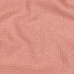 Mousseline Uni *Gerda* BIO-Organic - parelroze