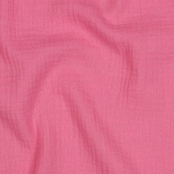 Muslin Uni *Gerda* BIO-Organic - tmavě růžový