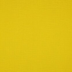 Mousseline unie *Gerda* BIO-Organic - jaune citron
