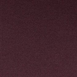 French Terry - aubergine gevlekt
