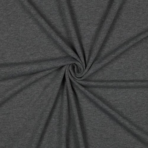 Jersey de coton *Vera* - gris chiné