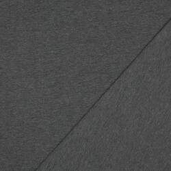 Jersey di cotone *Vera* - grigio screziato