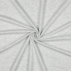 Jersey de coton *Vera* - crème chiné
