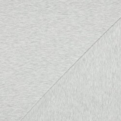 Baumwolljersey *Vera* - creme meliert