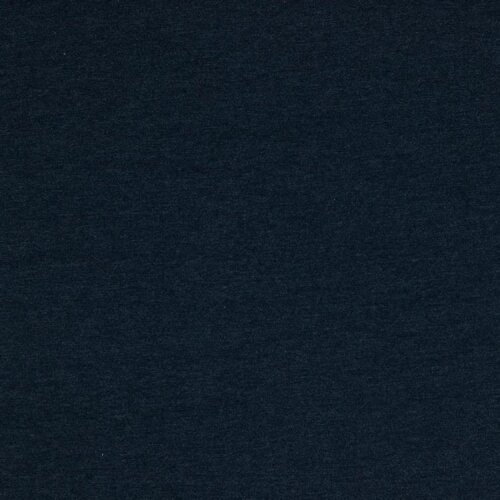 Jersey de algodón *Vera* - azul marino jaspeado