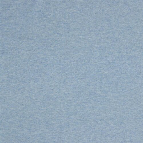Jersey de algodón *Vera* - azul claro jaspeado