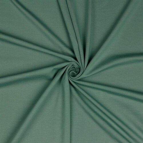 Jersey di cotone *Vera* - verde antico
