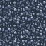 Cotton jersey Digital Flowers - dark blue