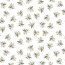Cotton jersey Digital twigs - white