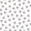 Maillot de algodón Ramitas digitales - blanco
