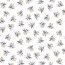 Cotton jersey Digital twigs - white
