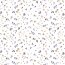 Maillot de coton Digital Blossom Rain - blanc doux